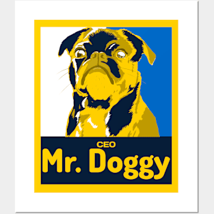 CEO Mr. Doggy Dog Posters and Art